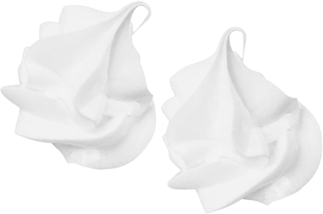 BESPORTBLE 2PCS Realistic Fake Ice Cream Toppings Cream Glue Decorations for DIY Milk Tea Cup Accessories for Sundae and Cupcake Pretend Play