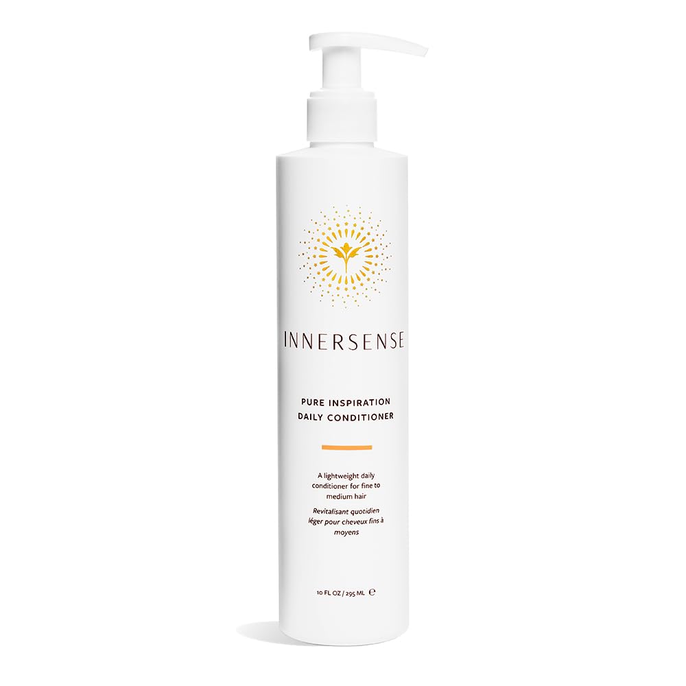 INNERSENSE Organic Beauty - Natural Pure Inspiration Daily Conditioner | Non-Toxic, Cruelty-Free, Clean Haircare (10oz)