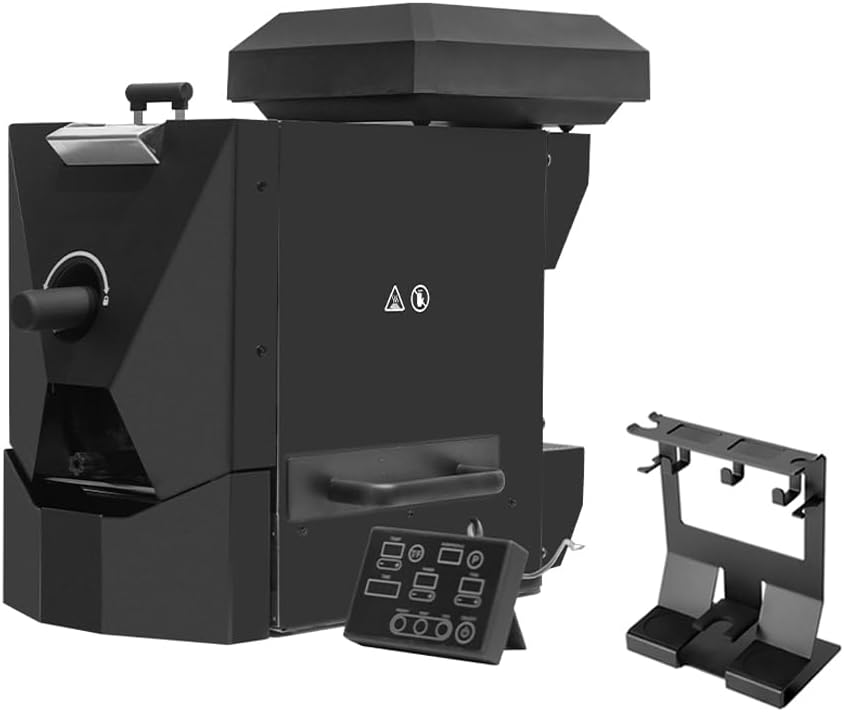 Electric Coffee Bean Roaster Commercial Roaster - with 3 Baking Curve - Coffee Bean Roasting Machine with Smoke Filter- included a tool stand