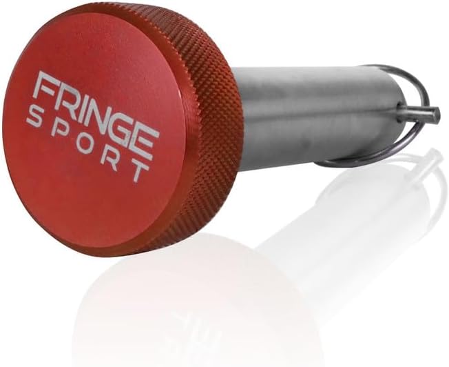 FringeSport Magpin Power Rack & Squat Rack Attachment - For Home, Gym Equipment, Indoor & Outdoor Safety Magnetic Pin Attachment - Quick & Safety Pins w/Extra Security Design - Fits All Major Brands