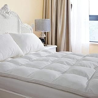 Plush Extra Thick Mattress Topper Queen for Softening Firm Mattress, Breathable Cooling Mattress Pillow Top Bed Topper for Back Pain & Sleep Comfort, Overfilled Mattress Pad, Fit to 6”-22” Mattress