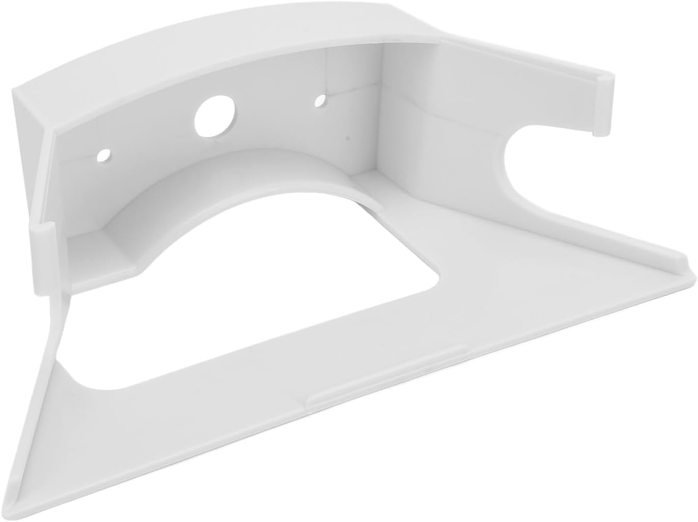 Nurnesy Wall Router Holder Abs Wall Mount Router Holder Bracket for V2, Poster Stand Router Bracket Display Holder Holder Poster Audio Visual Shelving