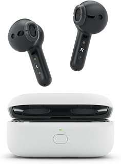 Amazon Echo Buds (2023 Release) | True Wireless Bluetooth 5.2 Earbuds with Alexa, audio personalization, multipoint, 20H battery with charging case, fast charging, sweat resistant | Black