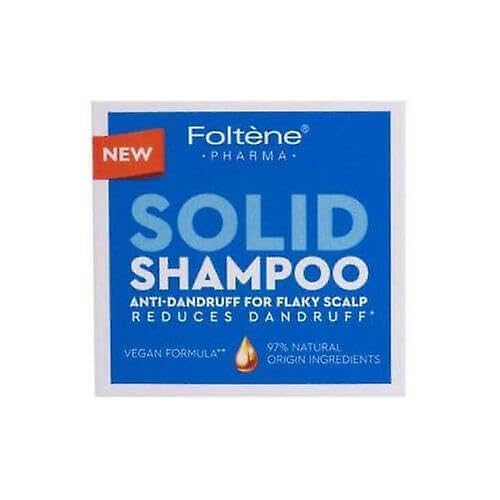 Foltene PHARMA Anti Dandruff Solid Shampoo – Dandruff Solid Shampoo Bar for Flaky, Itchy & Dry Scalp – 97% Natural Origin, Vegan Soap Bar for Sensitive Skin – Relieves Dry Skin & Flaky Scalp 75g