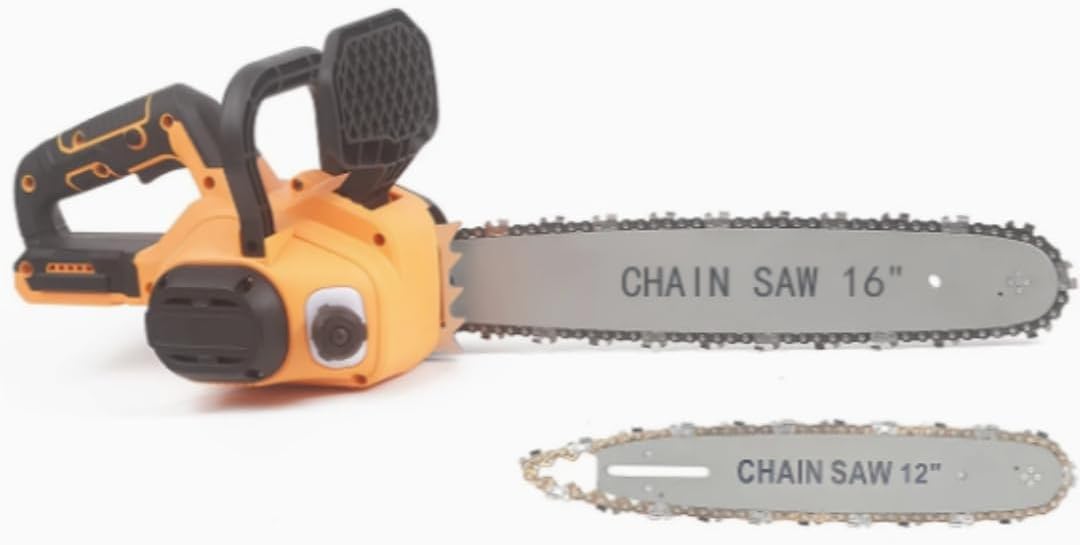 16/12" cordless electric saw (tool only), does not include batteries, works with 20V lithium batteries, great for wood cutting and trimming