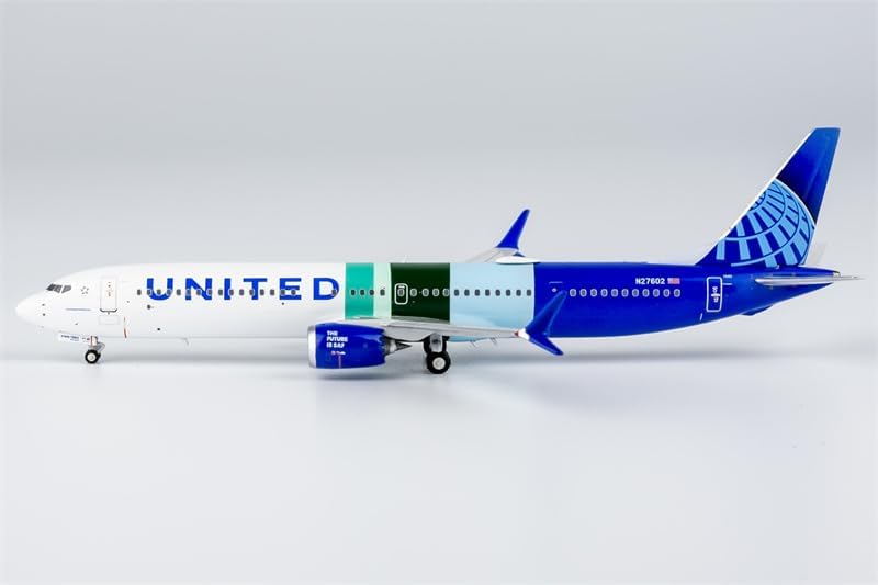 ACE HOBBY for NG Models for United Airlines for Boeing B737 MAX10 N27602 1:400 Aircraft Pre-Built Model