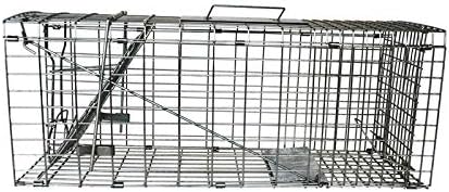 PestExpel® Live Catch, Rabbits, Squirrels, Mink, Feral Cat, Vermin,Animal Folding Cage Trap (Large)