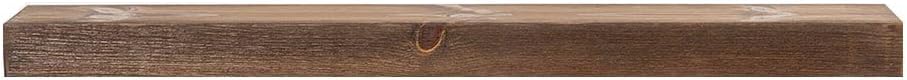 MANTELSDIRECT Vail Fireplace Mantel Shelf - 72 Inch Wide x 4 Inch Tall - Rustic Provincial Finish, Rustic, Distressed, Wall Mounted Shelf | Handcrafted & Milled in The USA