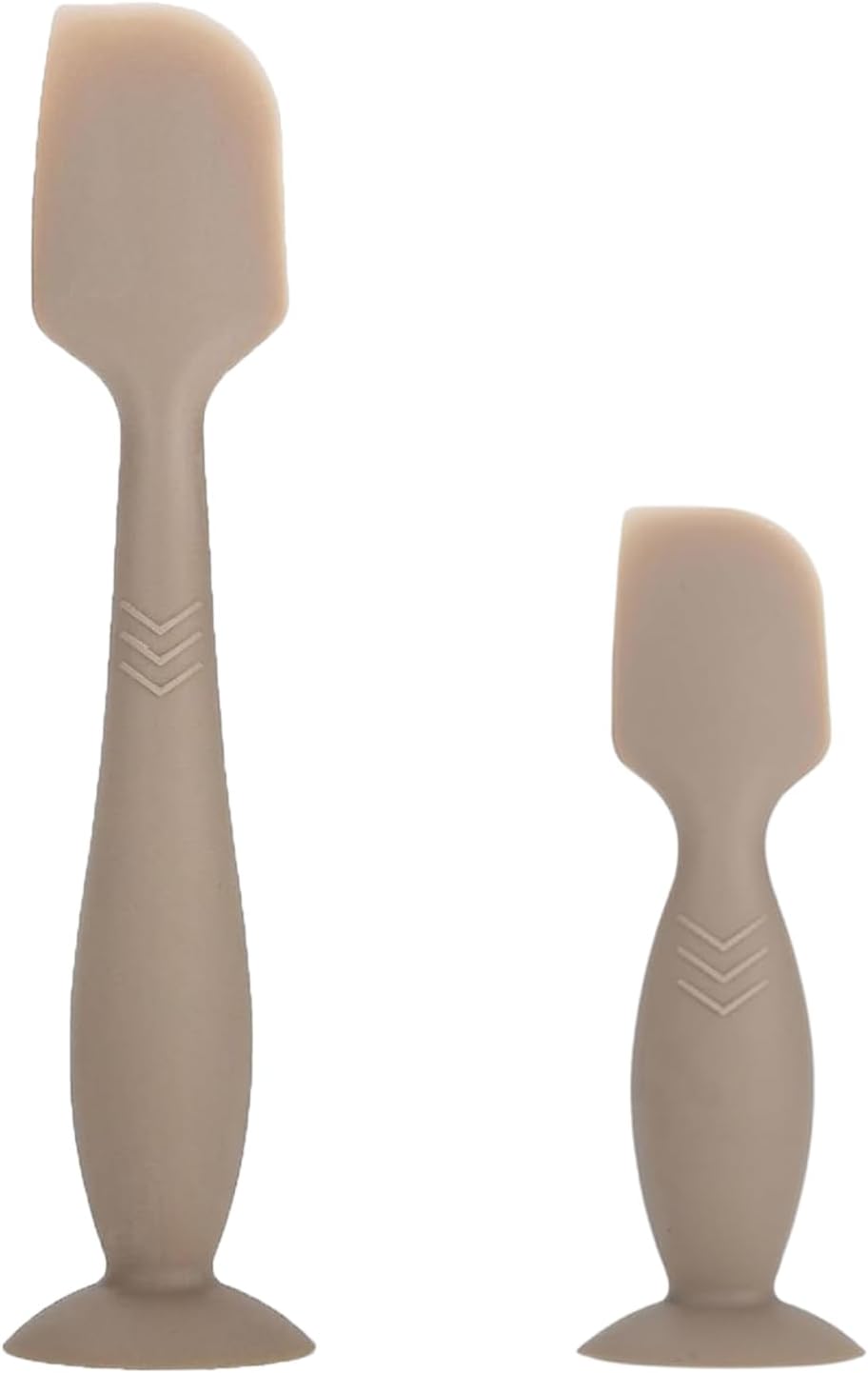 ROXANEPIG 2 Pack Baby Diaper Cream Spatula - Diaper Rash Cream Applicator for Butt Paste - Diaper Cream Brush for Newborns (Brown)