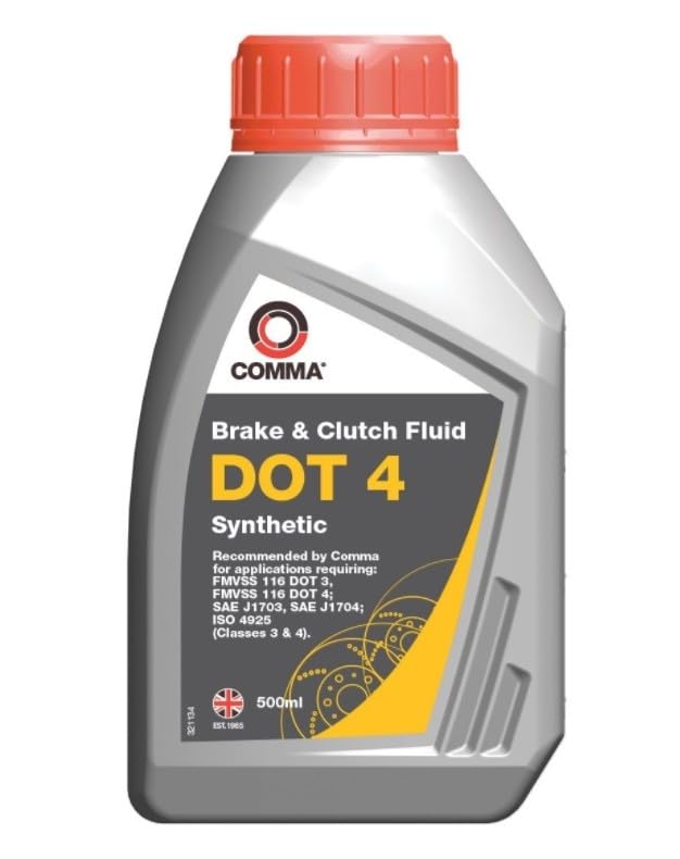 DOT4 BRAKE FLUID 500ML