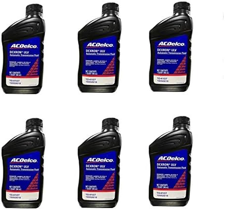 ACDelco 104107 Dexron-ULV Automatic Transmission Fluid 1 Quart (6 Pack)