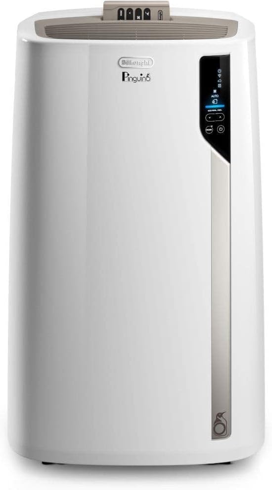 De’Longhi PAC EL110 ERF Bluetooth Wifi Silent Portable Air Conditioner 11,000 BTU 110m3 A Energy Efficient 24hr Timer & Thermostat 0151462012