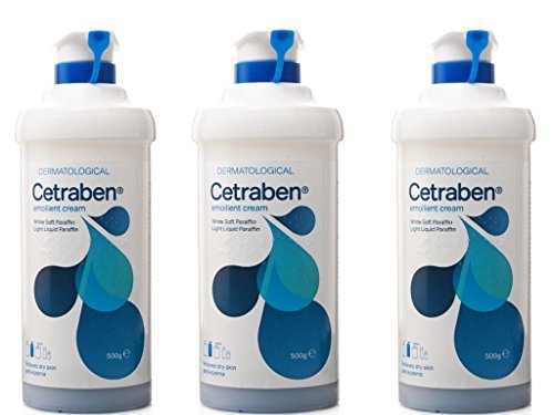 Cetraben Emollient Cream 500G X 3 Pack by Cetraben