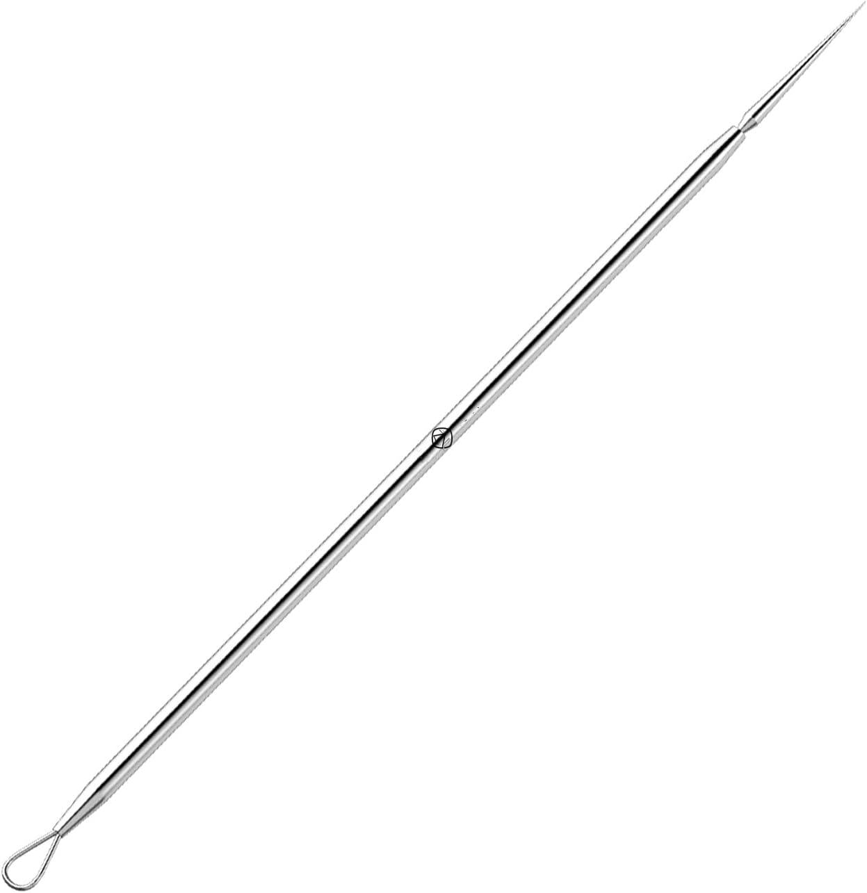 ZIZZON Titanium Lancet Needle Acne Blackhead Remover Pimple Extractor Popper Tool