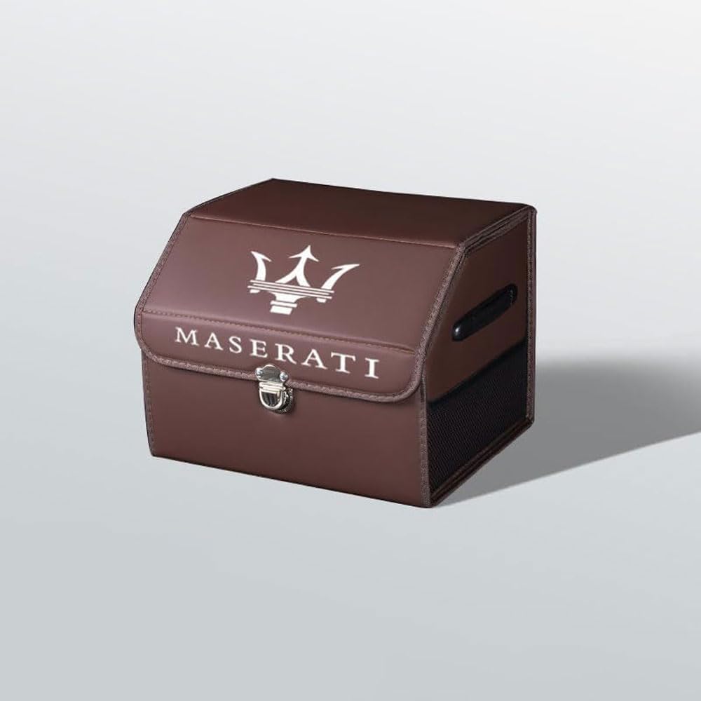 Car Trunk Organizer for Maserati Ghibli (note year), Boot Organiser and Storage Bag for Cargo Trunk Storage Box and Bag Trunk Storage Organizer,A