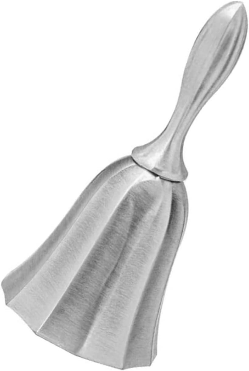 Happyyami Restaurant Call Bell Retro Hand Bell for Service for Hotels Schools and Pet Training Loud and Sound Ergonomic Design Multi Purpose Use
