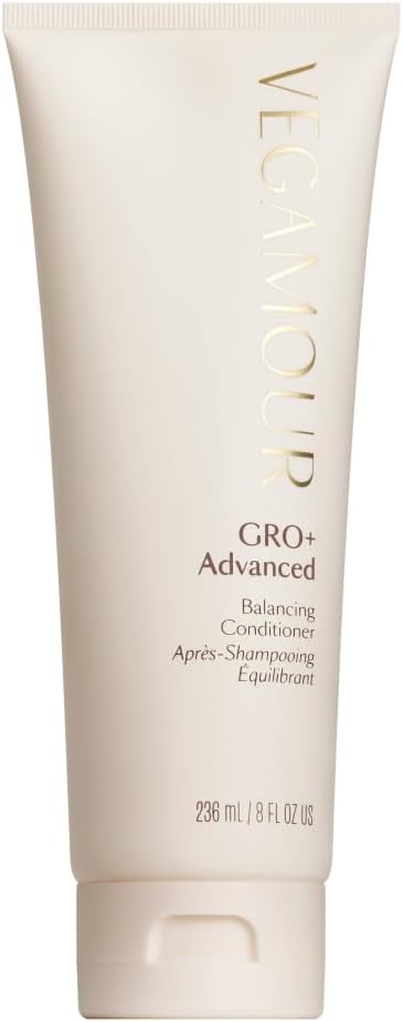 VEGAMOUR GRO+ Advanced Balancing Conditioner, Moisturises the Scalp, Nourishes and Smooths Hair, For Heavy Skin