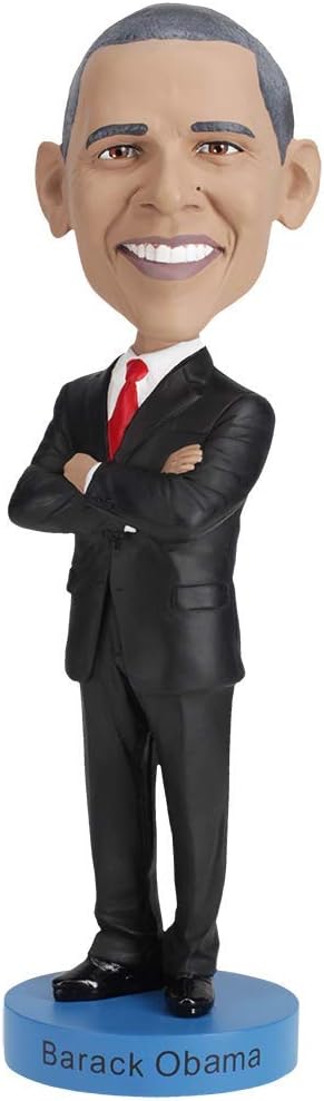 Royal Bobbles Barack Obama 44th President of The United States Collectible Bobblehead Statue