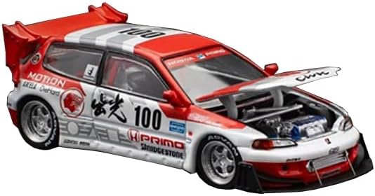 POP RACE PR640155 1/64 PANDEM CIVIC EG6 v1.5 IDEMITSU MOTION INFINITE (Limited Edition) Finished Product