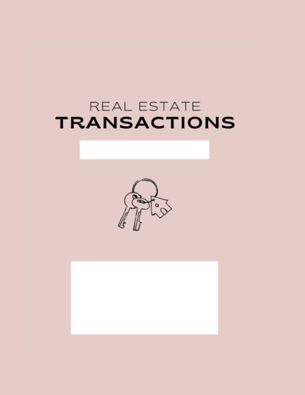 Independently Published Real Estate Planner - 2023 - A5 - Pink - 140 Pages - Grid Ruling - 20 Transactions - Paperback