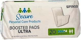 Booster Pads Ultra, SP1900, 13 Inch Length, 20 Count (Case of 9)