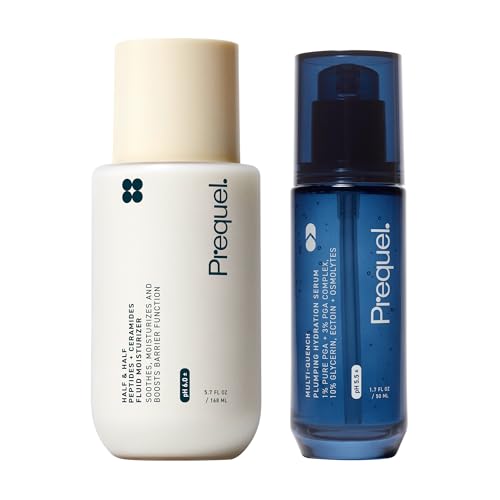 Prequel Skin Fluid Face Moisturizer and Multi Quench Hydration Serum