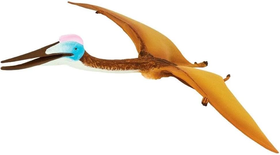 Safari Ltd. Quetzalcoatlus Figurine - Detailed 8.75" Wingspan Dinosaur Figure - Educational Toy for Boys, Girls, and Kids Ages 3+