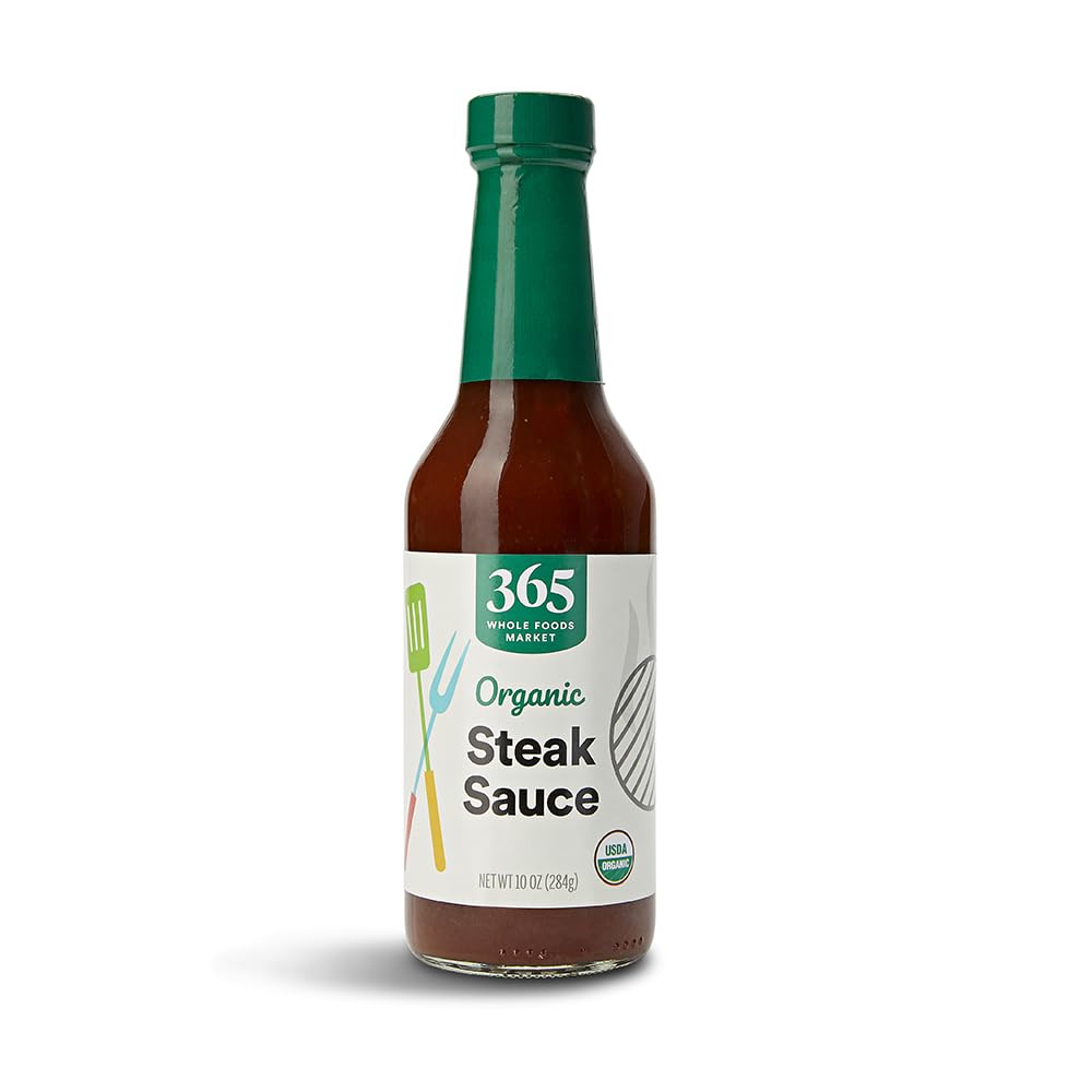 365 by Whole Foods Market, Organic Steak Sauce, Vegan,10 Ounce
