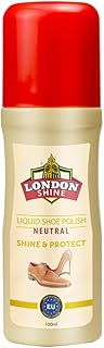Premium Liquid Shoe Polish, Shoe Shine, Neutral Color, 100 ml / 3.38 fl. oz.