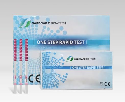 10 x Ovulation Test Strips 25mIU/mL Tests 3.5mm One Step Rapid Test