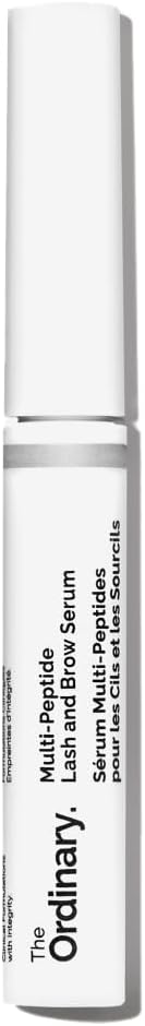 The Ordinary Multi-Peptide Lash and Brow Serum, Peptide-Powered Formula for Thicker, Fuller Looking Lashes & Brows, 5ml