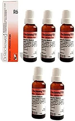Kaxilu Dr. Reckeweg R6 Influenza Drop(Pack of 5) One for Each Order