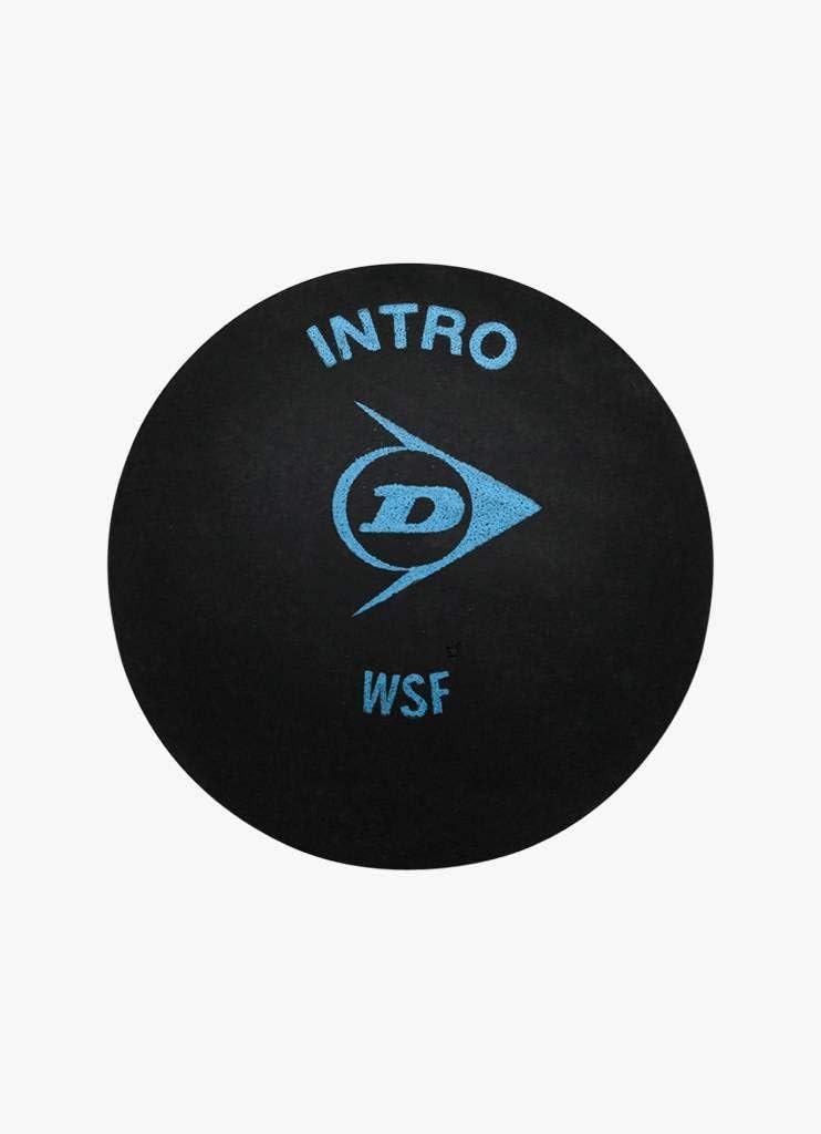 Dunlop Intro Blue Dot Squash Ball - Pack of 3 Balls
