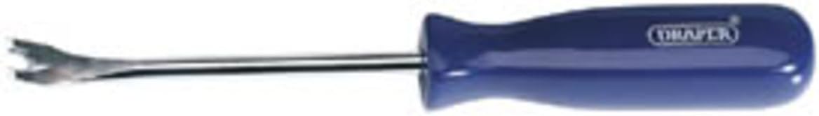 Draper 195mm Tack Lifter | Manual Hand Tools | Bright Polished Steel Claw | Curved Lever End | Nail Remover | 64804