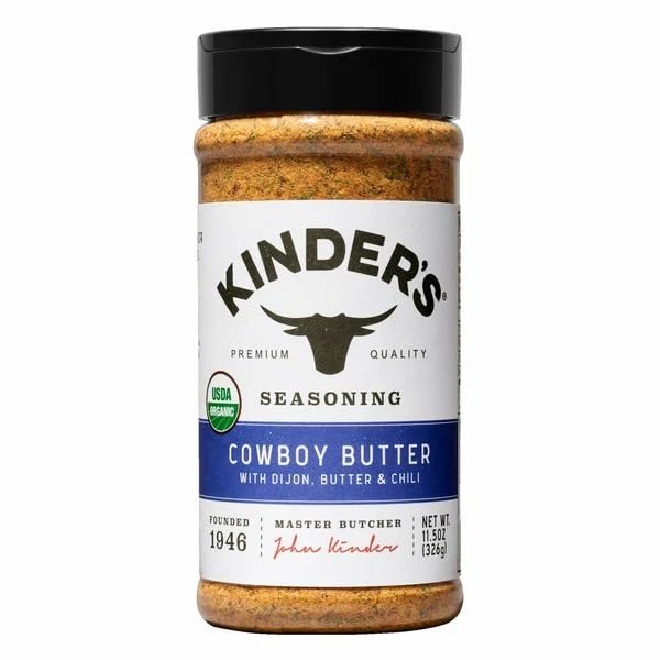 Kinder's Organic Cowboy Butter Seasoning, 11.5 Ounce