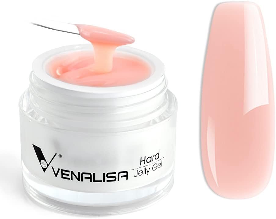 VENALISA Builder Nail Gel 50ml Tender Pink UV LED Cure Nail Extension Gel