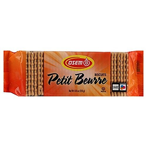 Osem Petit Beurre Cookies – 8.8oz (Pack of 6) Light and Crispy