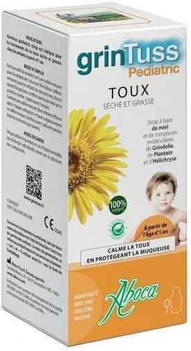 Aboca Grintuss Children Cough Syrup, Juice 128G
