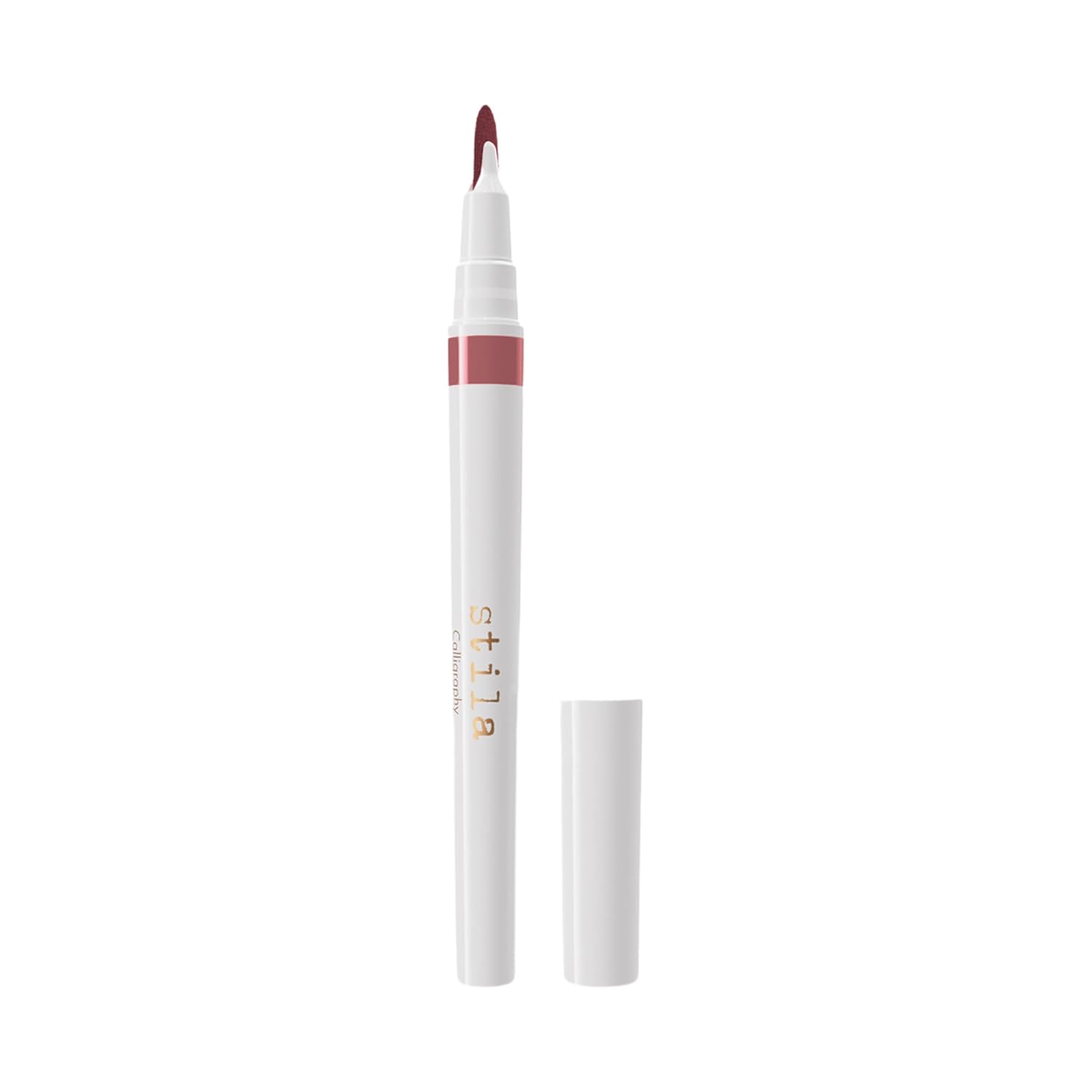 stila Calligraphy Lip Stain Long-Lasting Tint, Moisturizing, Transfer-Proof, Lightweight, Sheer Buildable Color, Fades to a Natural Wash of Colors