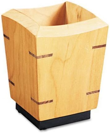 Rolodex 19231 Executive woodline ii pencil holder, 3-1/4w x 3-1/4d x 4-5/8h, cherry