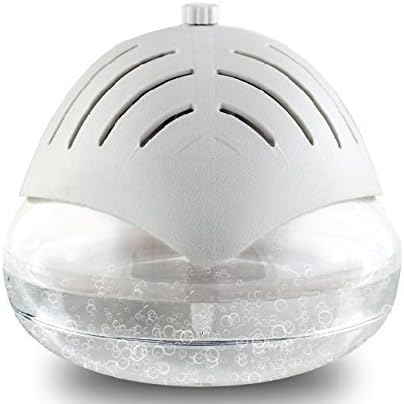 Aironic ® Air Purifier with Ioniser & Colour Changing LED Light Includes 3 x 30ml Fragrances (White)