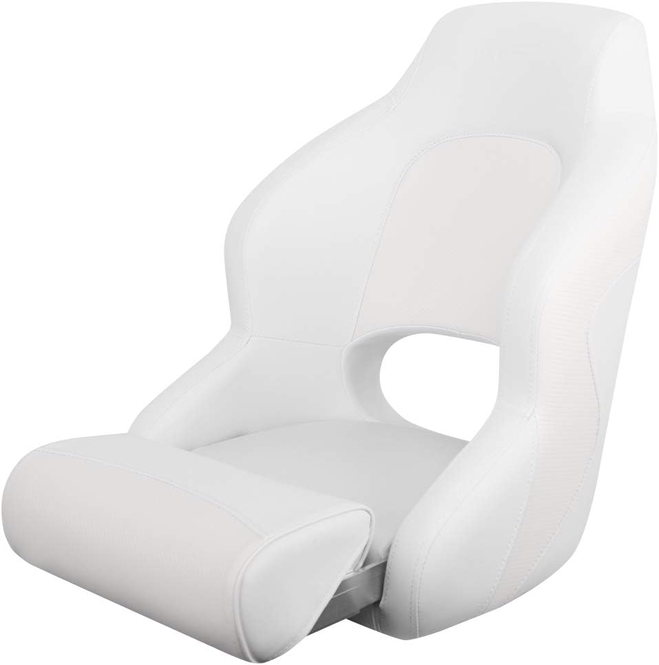 MSC Captain Boat Seat (White/White)