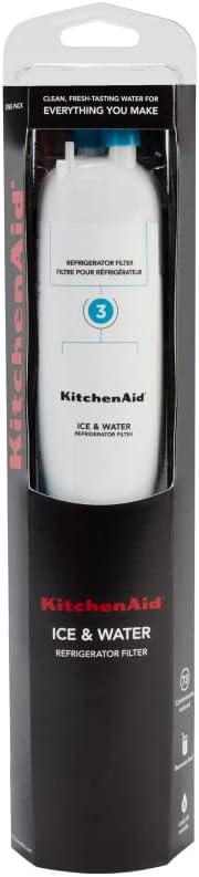 KitchenAid® Refrigerator Ice and Water Filter 3 - KAD3RXD1, Single-Pack, Aqua