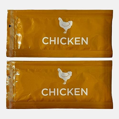 Savory Choice Reduced Sodium Chicken Broth Concentrate, 50 Stick Packs (9.6g Each)
