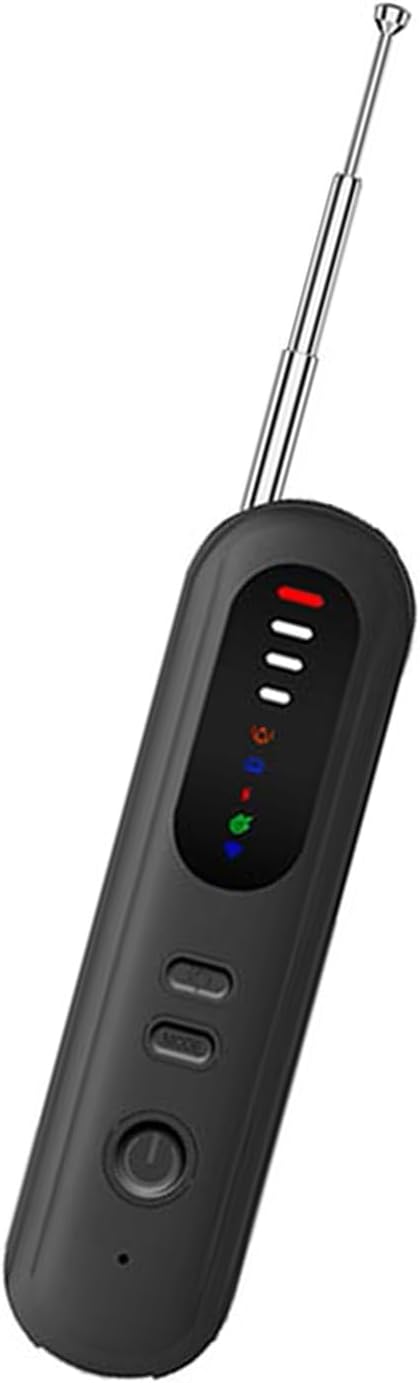 KHZen Infrareds Hiddens Camera Detectors AntiEavesdropping Device RFs Signals GPSs Trackers Finders With 6 Sensitivity Levels For Home Office Security Hiddens Camera Finders With Gpss Detection