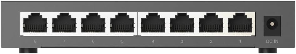 QNAP 8-Port 2.5GbE Unmanaged Switch (QSW-1108-8T-R2-US)