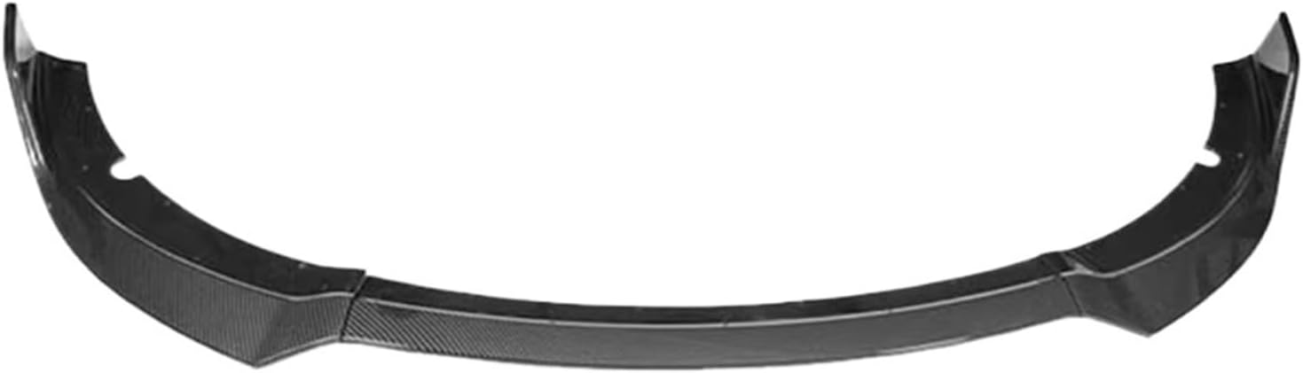 Car Front Bumper Protector 3 Piece For Dodge For Charger SXT R/T For Scat Front Bumper Lip Splitter Accessories Auto Exterior Modification Protection Parts Car-style Car Front Bumper Lip Kit(Carbon Lo