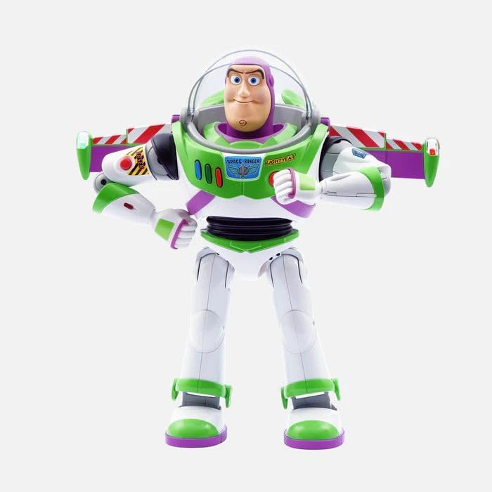 Robosen Toy Story Buzz Lightyear Robot, Design for Ages 15+ - 14.7 in (H) Buzz Lightyear Collectible