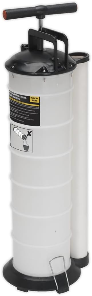 Sealey S01169 Vacuum Oil & Fluid Extractor Manual 6.5Ltr
