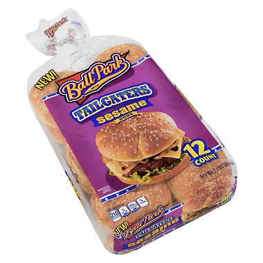 Ball Park Tailgaters Sesame Buns 12 ct. (pack of 3) A1